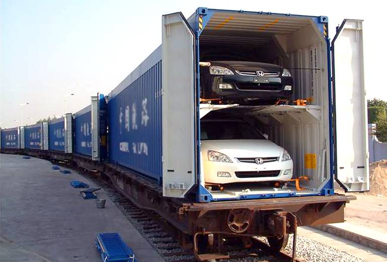 Железнодорожная доставка автомобиля цены из Челябинска в Санкт-Петербург